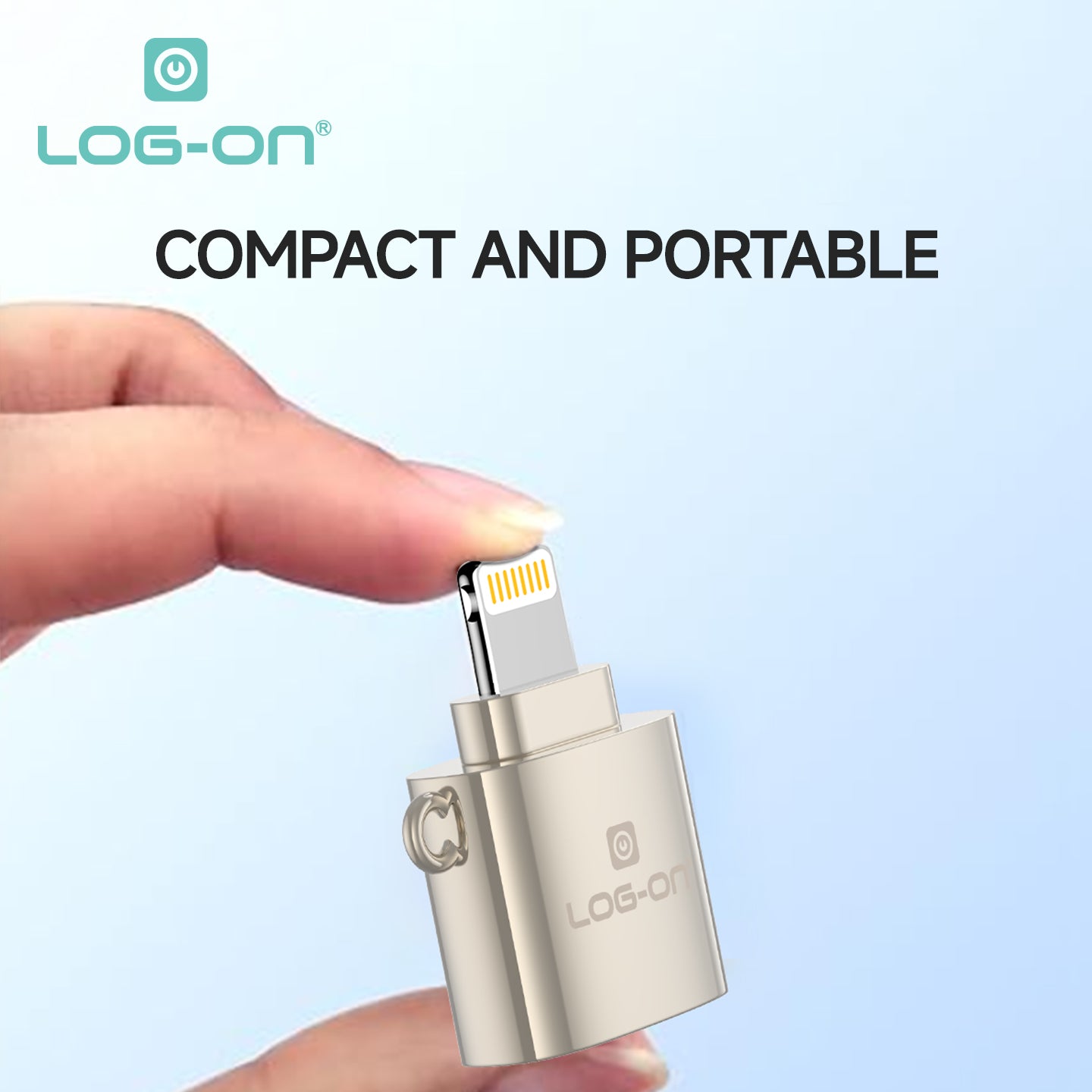 LOG ON USB Type-C/LIGHTNING LO-OT16 Card Reader OTG for Micro SD
