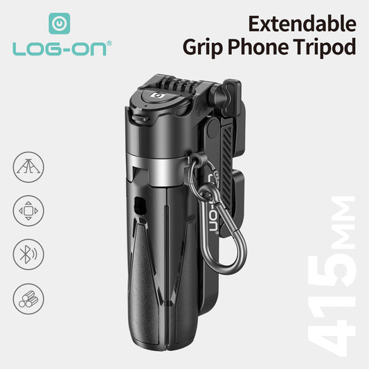 LOG ON BLUETOOTH TRIPOD MINI PHONE GRIP 4IN1 41,5CM TONGSIS MINI LO-TS01