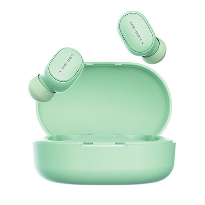 LOG-ON WIRELESS EARPHONE MINI EARBUDS TWS ONBUDS-LO6-ONE STEP PAIRING FREE BUDS HEADSET(GARANSI RESMI)