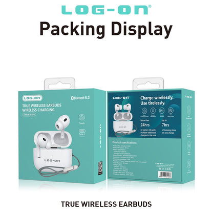 LOG ON TWS ONBUDS V LO10 BT5.3 WIRELESS HEADSET BLUETOOTH EARBUDS