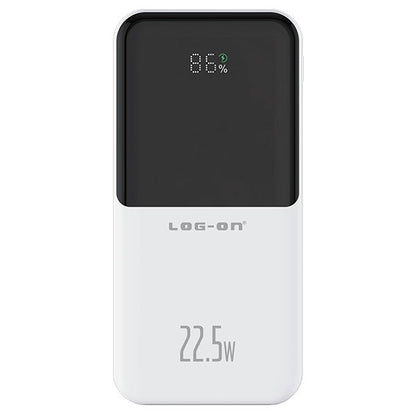 LOG ON POWERBANK HULK V 22.5W 10.000mAh JGO-500H Fast Charging (INCLUDED TYPE C CABLE)