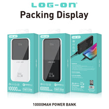 LOG ON POWERBANK HULK V 22.5W 10.000mAh JGO-500H Fast Charging (INCLUDED TYPE C CABLE)