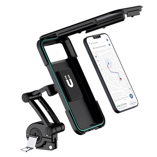 LOG ON HOLDER HANDPHONE MOTOR SEPEDA WATERPROOF LO-CRH57