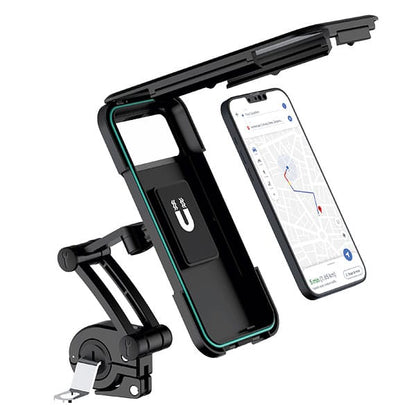 LOG ON HOLDER HANDPHONE MOTOR SEPEDA WATERPROOF LO-CRH57