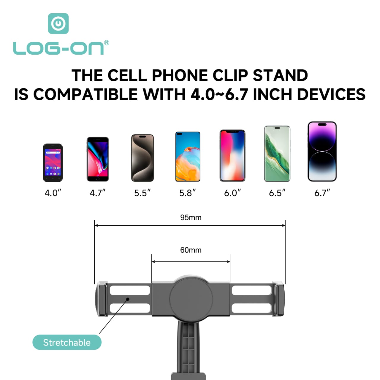LOG ON STAND HOLDER LIVE BROADCAST HOLDER LO-CRH62