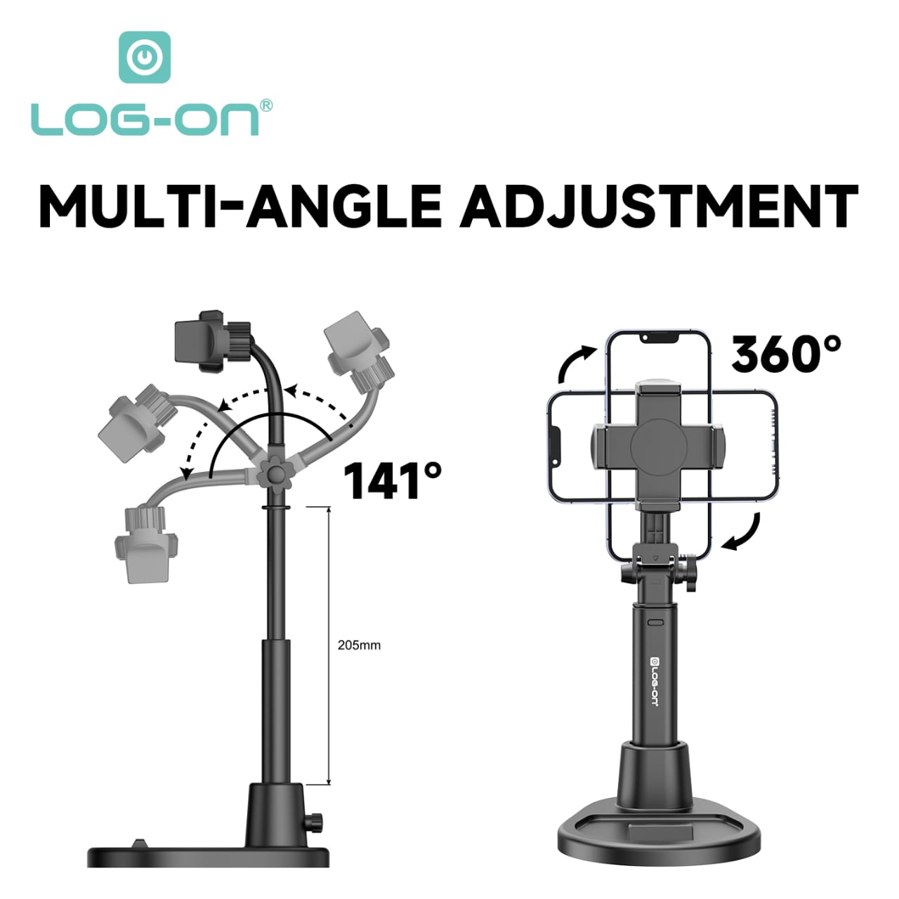 LOG ON STAND HOLDER LIVE BROADCAST HOLDER LO-CRH62