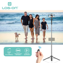 LOG ON WIRELESS SELFIE STICK 180CM ULTRA HEIGHT LO-TS01 TONGSIS BLUETOOTH TRIPOD BLUETOOTH