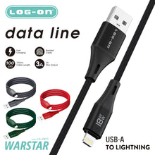 LOG ON KABEL 18W 3A WARSTAR 1M LO-CB77 SUPER FAST CHARGING