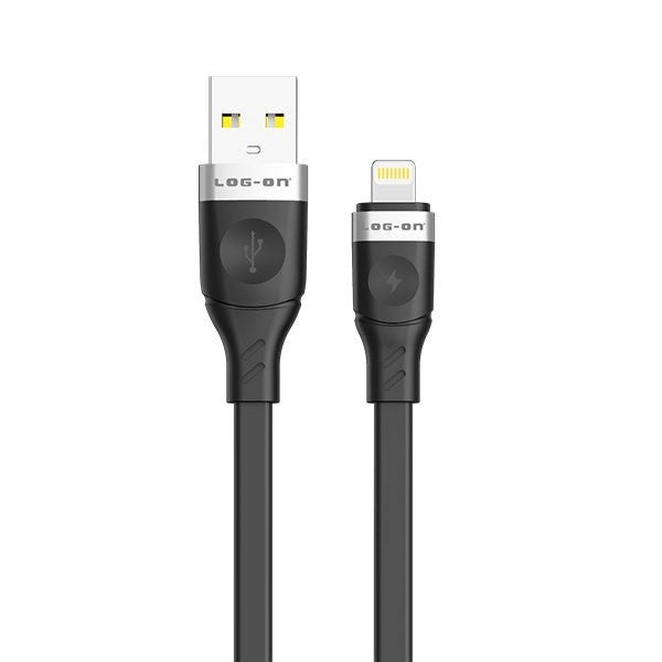 LOG ON KABEL IPHONE 3A 1M LO-CB61 QUICKLY CHARGE (KABEL CHARGE DAN DATA)