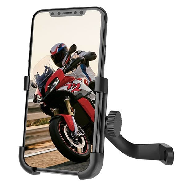 LOG ON HOLDER LO-CRH35 (SPION MOTOR) ALUMINIUM ALOY FULL BESI DUDUKAN HP STAND HP