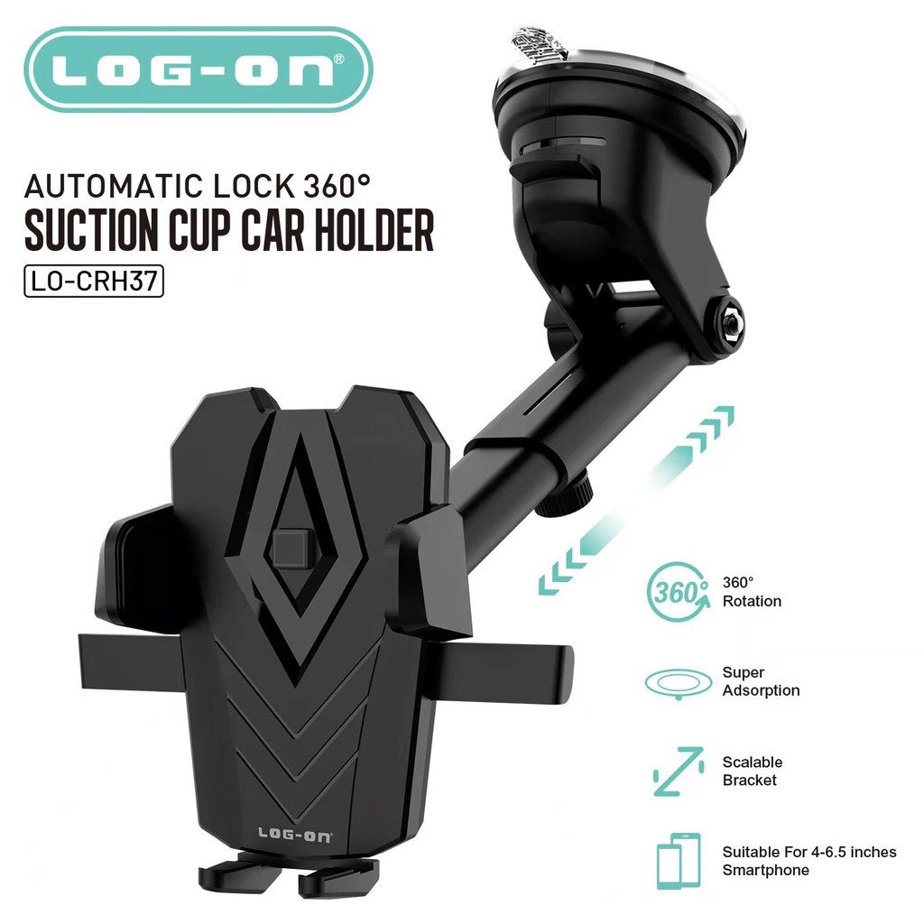 LOG ON CAR HOLDERLO-CRH37/CRH37L 360 ROTABLE STAND HOLDER MOBIL