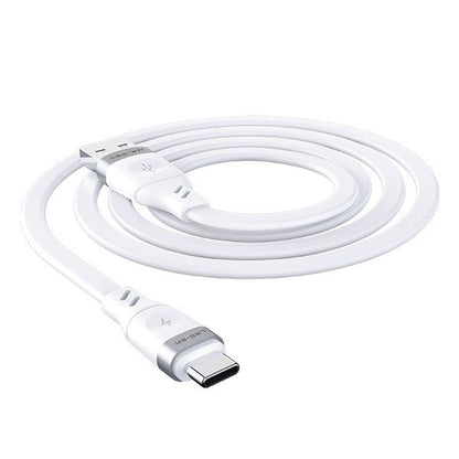 LOG ON KABEL TYPE C 3A 1M LO-CB61 QUICKLY CHARGE (KABEL CHARGE DAN DATA)
