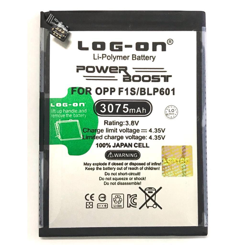 LOG ON BATERAI OPPO F1S / A1601 BATRE POWER BOOST BATTERY