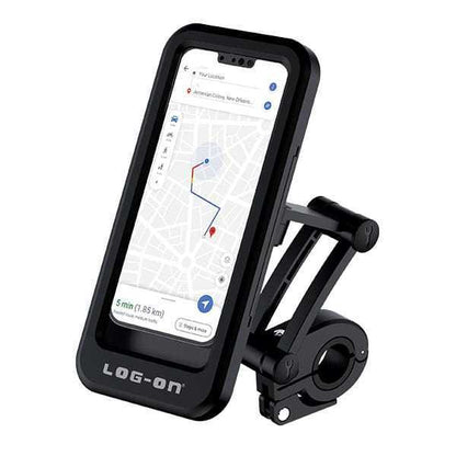 LOG ON HOLDER HANDPHONE MOTOR SEPEDA WATERPROOF LO-CRH57