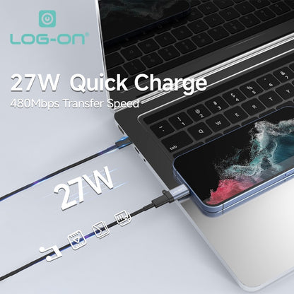 LOG ON TYPE C to LIGHTNING CONNECTOR LO-OT13