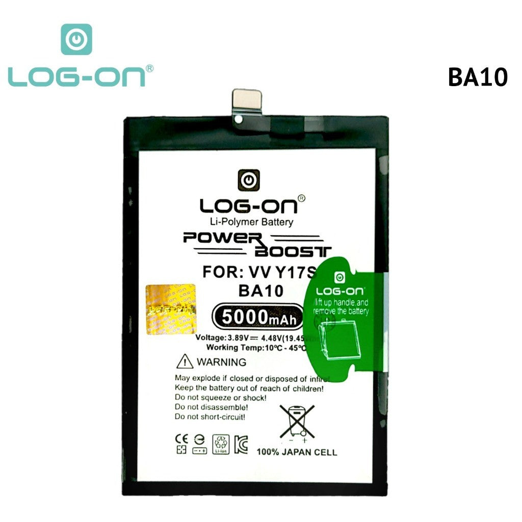 Log On - BA-10 Vivo Y17S BA10 Power Boost Original Battery Baterai Batre