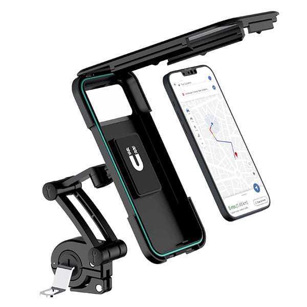 LOG ON HOLDER HANDPHONE MOTOR SEPEDA WATERPROOF LO-CRH57