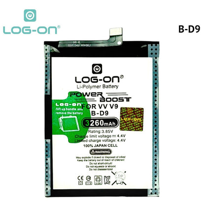 LOG ON BATERAI VIVO V9 B-D9 BATRE DOUBLE POWER DOUBLE IC BATTERY