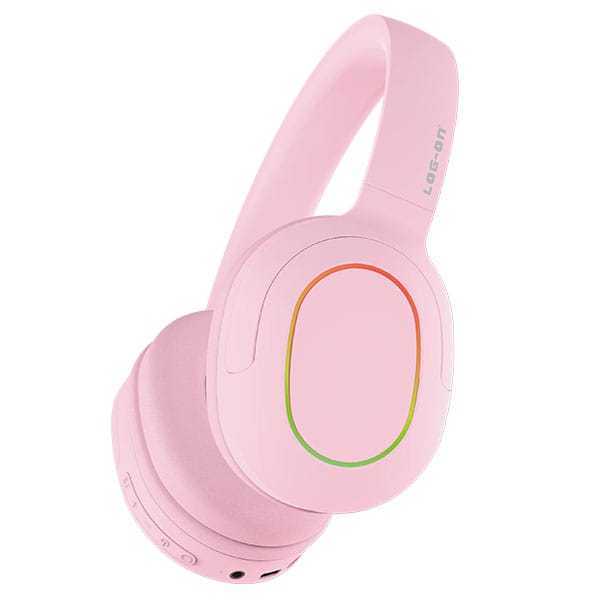 LOG ON HEADPHONE STEREO FULL BASS WIRELESS BT5.3 WIRED 2IN1 HEARON8 LO-HP8