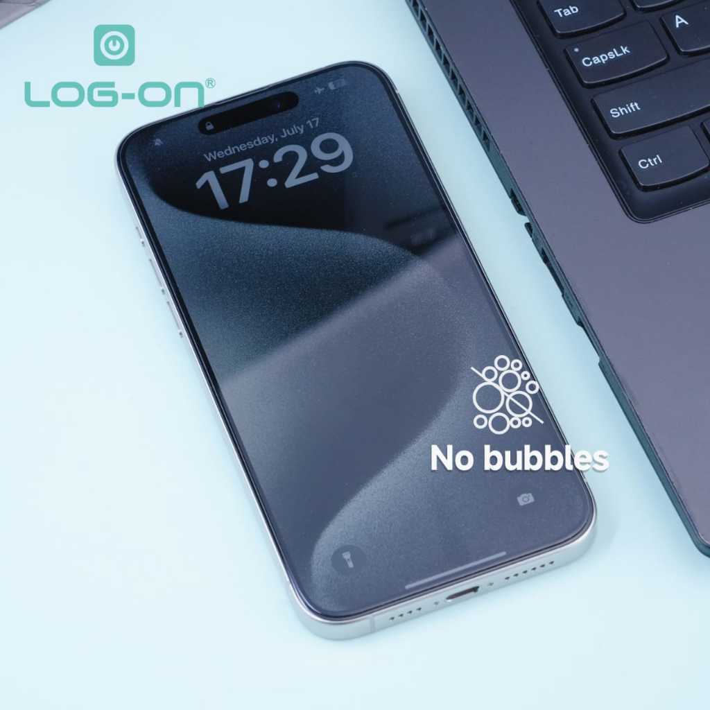 LOG ON PRIVACY & GLOSSY Auto Align Tech Tempered Glass Screen AntiSPY  Protector For IPHON* 17 16 15 14 13 12 11 AIR XS XR PRO PROMAX PLUS
