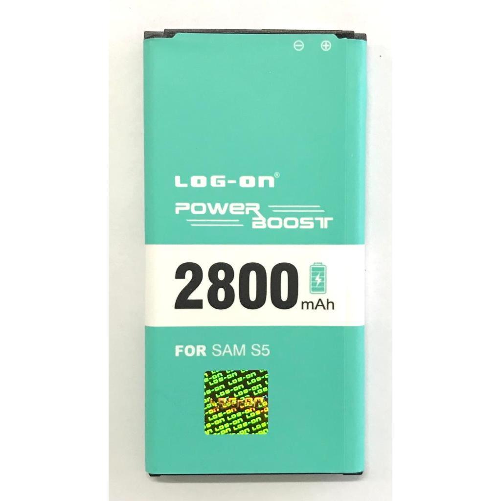 LOG ON BATERAI SAMSUNG  S5 LOG-ON BATRE POWER BOOST BATTERY