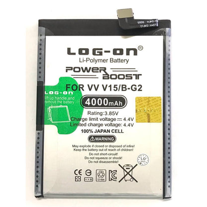 Log On - B-G2 Vivo V15 Power Boost Double Protection IC Battery Baterai Batre