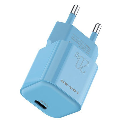 LOG-ON Kepala Charger 20w Power Delivery Type C Fast Charging