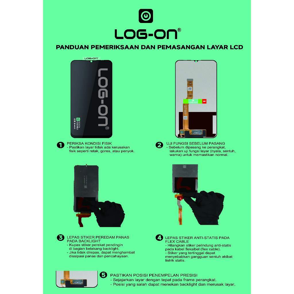 LOG-ON LCD UNTUK XIAOMI REDMI 9T / POCO M3 HD+ FULLSET ORIGINAL OEM