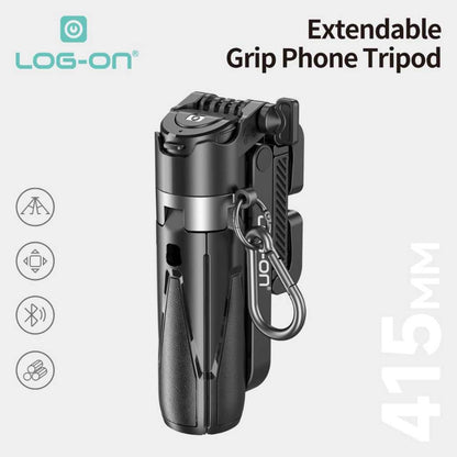 LOG ON BLUETOOTH TRIPOD MINI PHONE GRIP 4IN1 41,5CM TONGSIS MINI LO-TS01