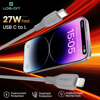 LOG ON KABEL MICRO/TYPE C LO-CB80 FAST CHARGING 3A 1M ANDROID