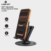 LOG-ON PHONE STAND HOLDER 360° ADJUSTABLE LO-CRH71 PHONE STAND FOR DESK (FREE KUNCI L)