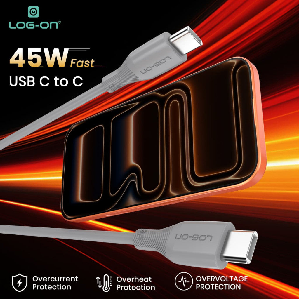 LOG ON KABEL MICRO/TYPE C LO-CB80 FAST CHARGING 3A 1M ANDROID