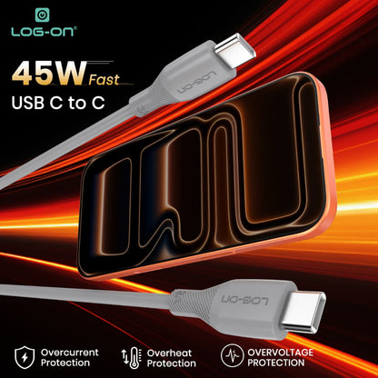 LOG ON KABEL MICRO/TYPE C LO-CB80 FAST CHARGING 3A 1M ANDROID