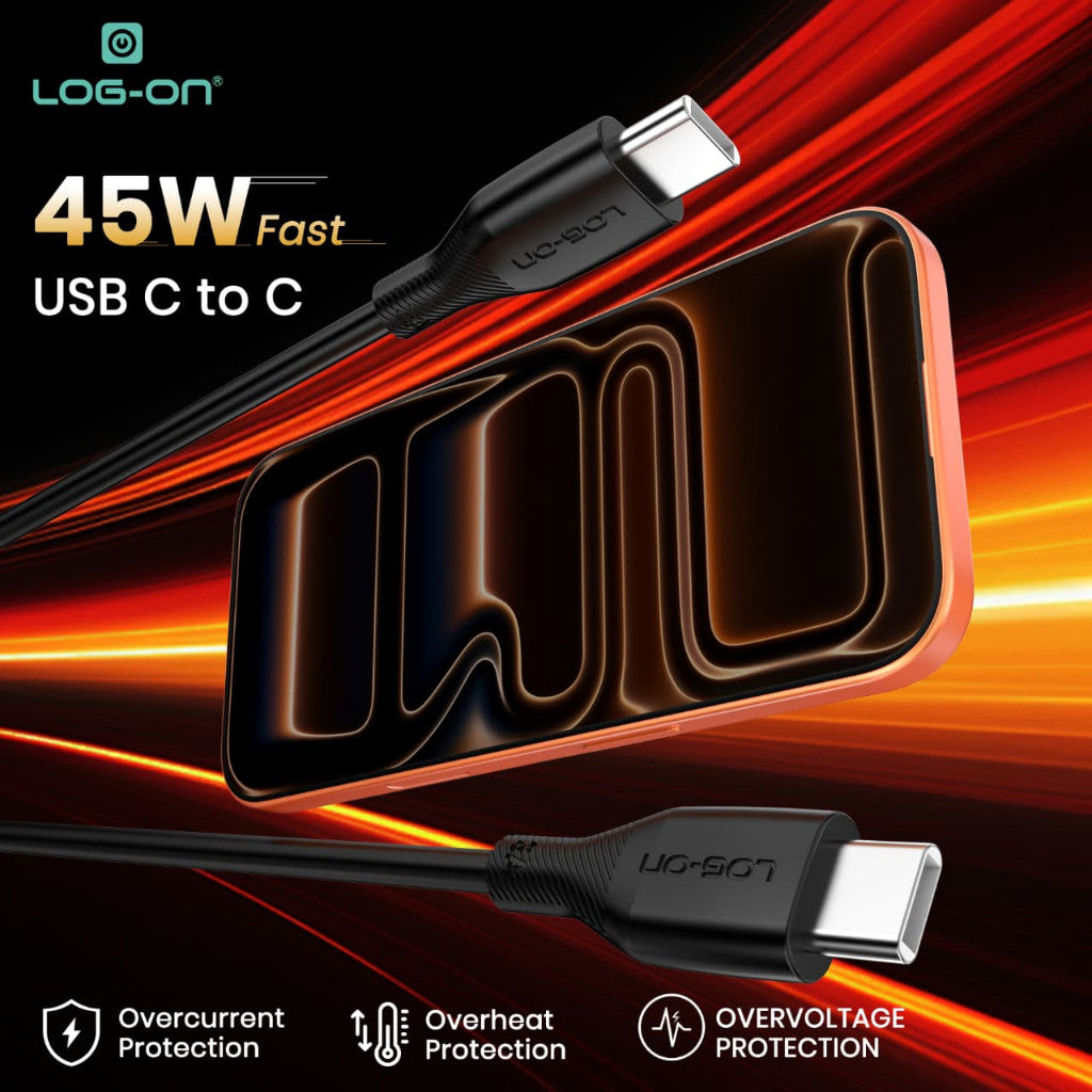 LOG ON KABEL MICRO/TYPE C LO-CB80 FAST CHARGING 3A 1M ANDROID