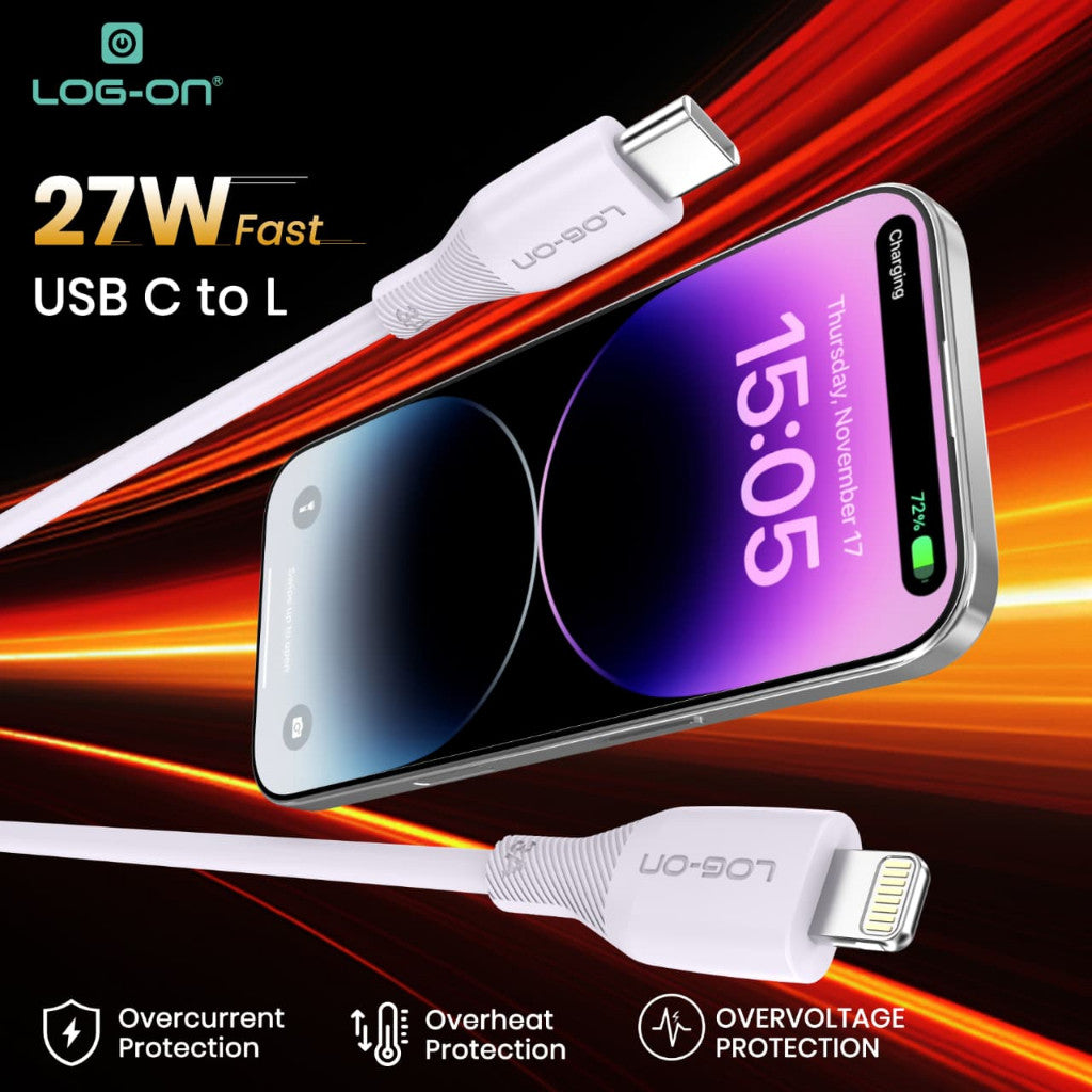 LOG ON KABEL MICRO/TYPE C LO-CB80 FAST CHARGING 3A 1M ANDROID