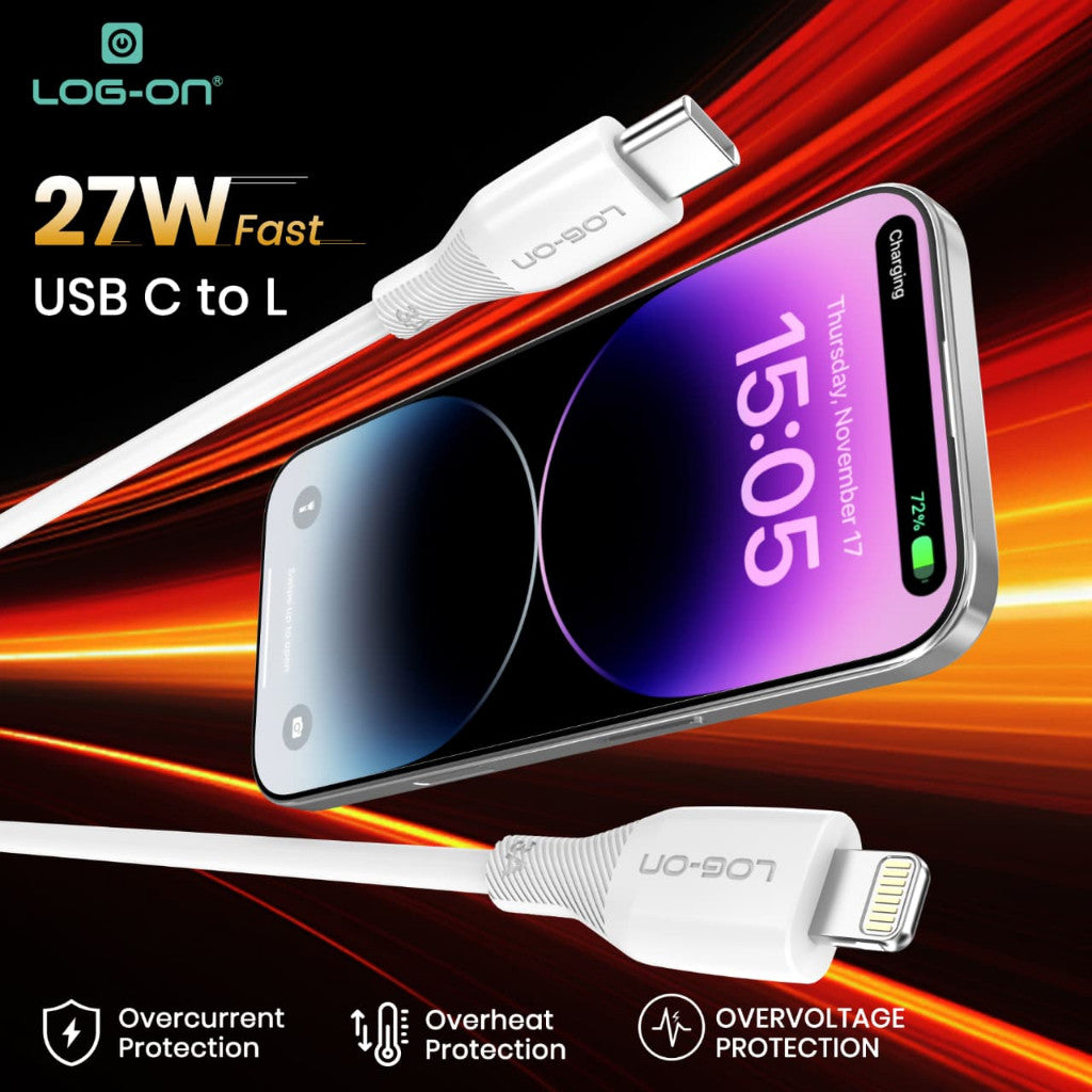 LOG ON KABEL MICRO/TYPE C LO-CB80 FAST CHARGING 3A 1M ANDROID