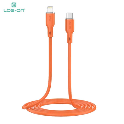 LOG ON 27W-65W KABEL FAST CHARGING LO-CB92 1,2M & 2M SUPPORT PD3.0 C-to-C C-to-iPhone