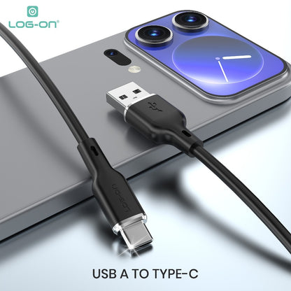 LOG-ON KABEL FAST CHARGING LO-CB92 1,2M Pengisian Daya Cepat 3A