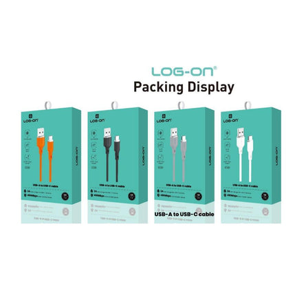 LOG-ON KABEL FAST CHARGING LO-CB92 1,2M Pengisian Daya Cepat 3A