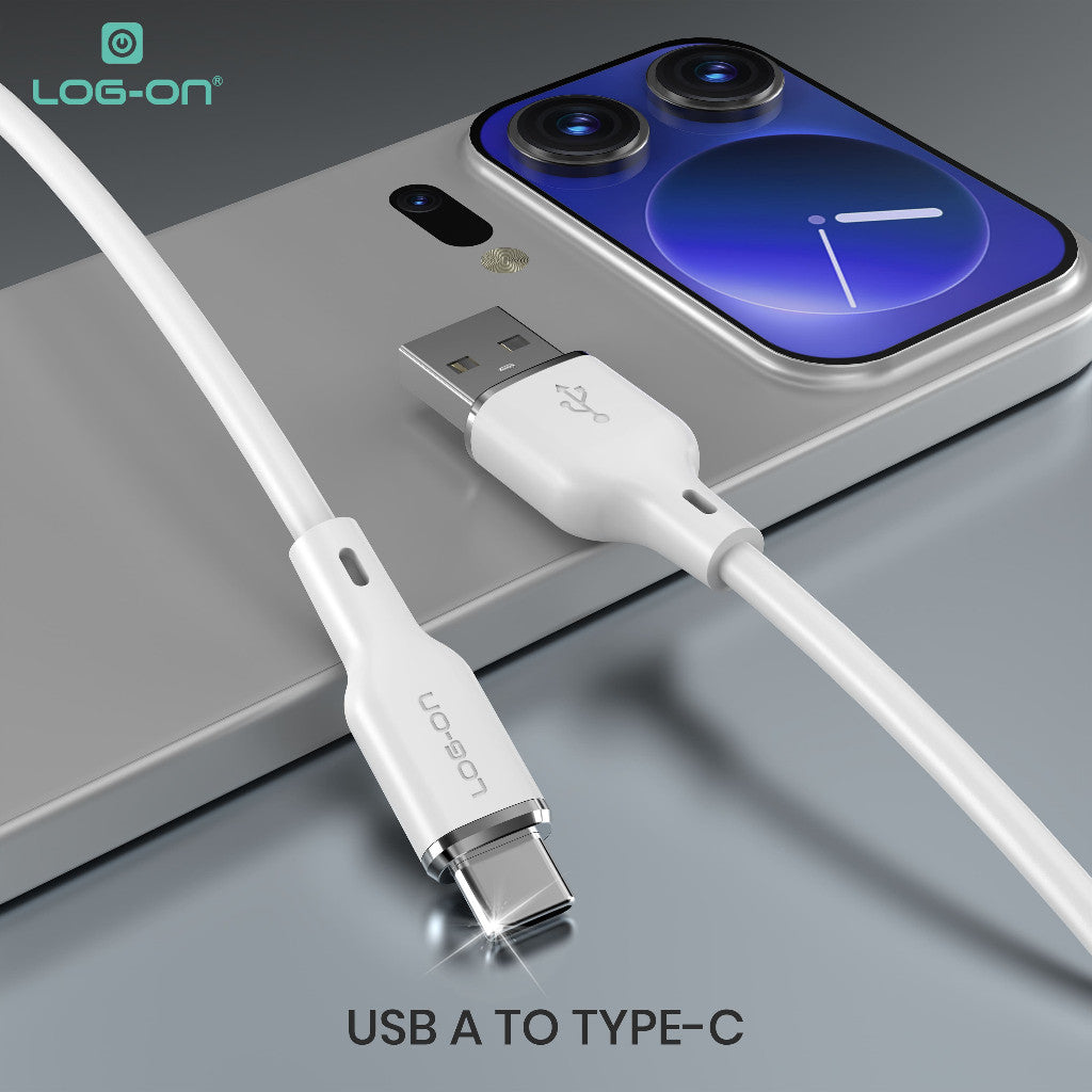 LOG-ON KABEL FAST CHARGING LO-CB92 1,2M Pengisian Daya Cepat 3A