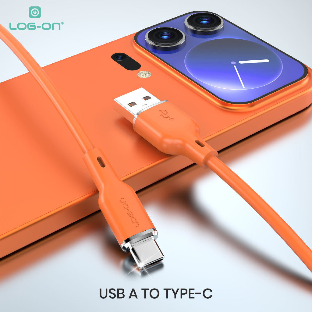LOG-ON KABEL FAST CHARGING LO-CB92 1,2M Pengisian Daya Cepat 3A