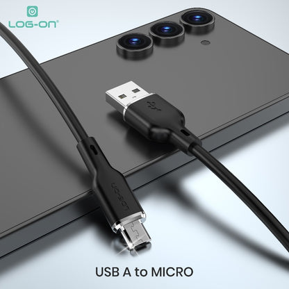 LOG-ON KABEL FAST CHARGING LO-CB92 1,2M Pengisian Daya Cepat 3A