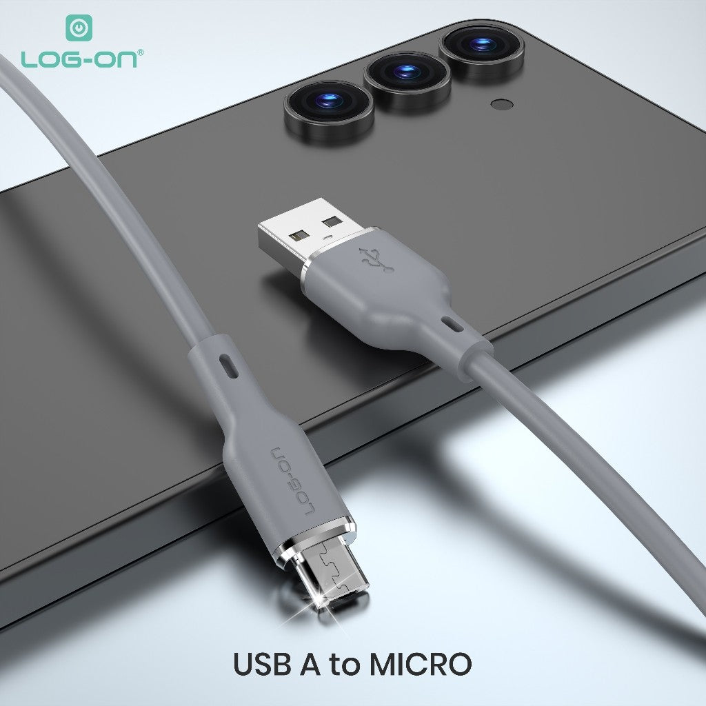 LOG-ON KABEL FAST CHARGING LO-CB92 1,2M Pengisian Daya Cepat 3A