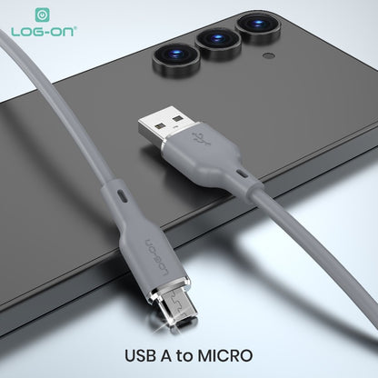 LOG-ON KABEL FAST CHARGING LO-CB92 1,2M Pengisian Daya Cepat 3A