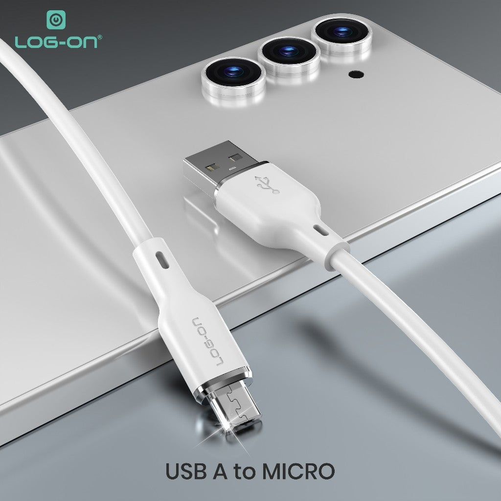 LOG-ON KABEL FAST CHARGING LO-CB92 1,2M Pengisian Daya Cepat 3A