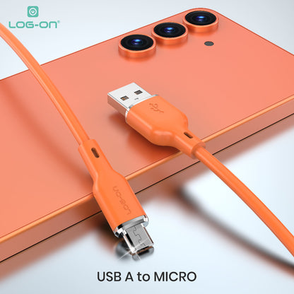 LOG-ON KABEL FAST CHARGING LO-CB92 1,2M Pengisian Daya Cepat 3A