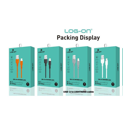 LOG-ON KABEL FAST CHARGING LO-CB92 1,2M Pengisian Daya Cepat 3A