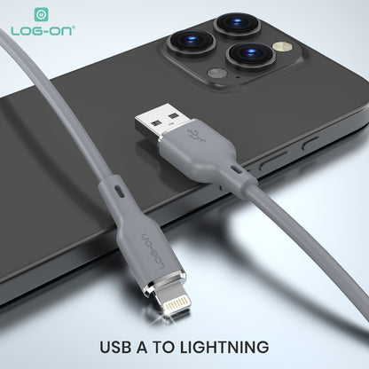 LOG-ON KABEL FAST CHARGING LO-CB92 1,2M Pengisian Daya Cepat 3A