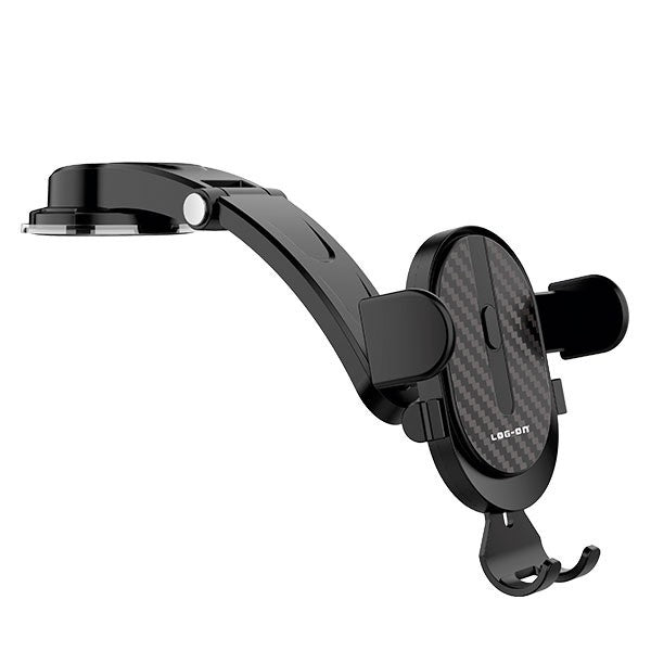 LOG ON CAR PHONE HOLDER LO-CRH55/CRH55L DASHBOARD SUCTION CUP-FLEXIBLE LONG NECK
