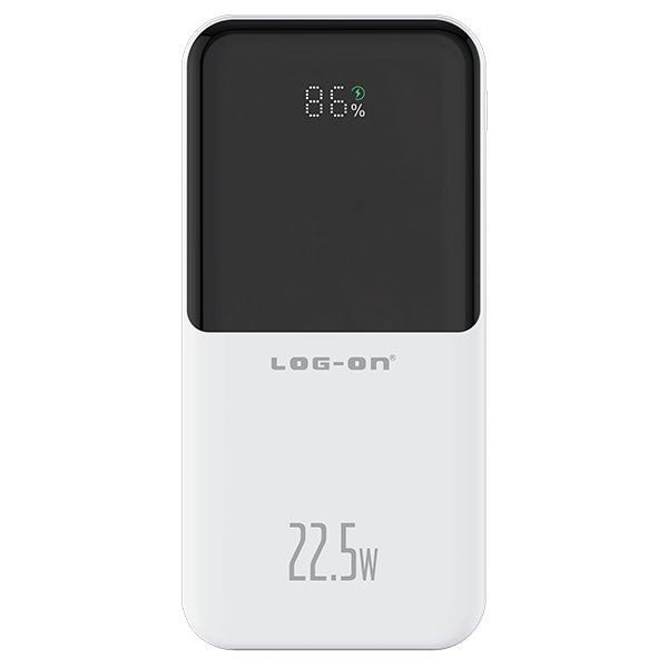 LOG ON POWERBANK HULK V 22.5W 10.000mAh JGO-500H Fast Charging (INCLUDED TYPE C CABLE)